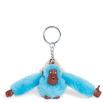 Kipling Mom And Baby Klassieke Monkey Keychain Accessoires Blauw | NL 1273NW